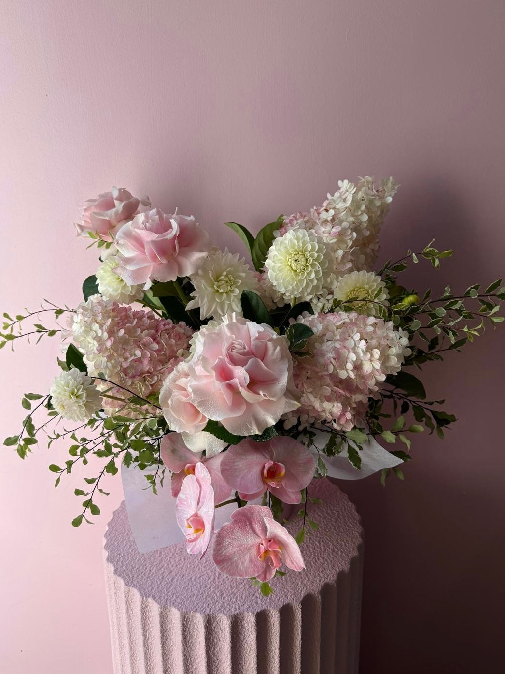 Blush Boxed Arrangement