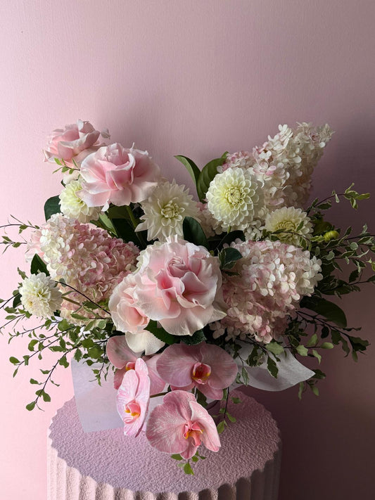 Blush Boxed Arrangement