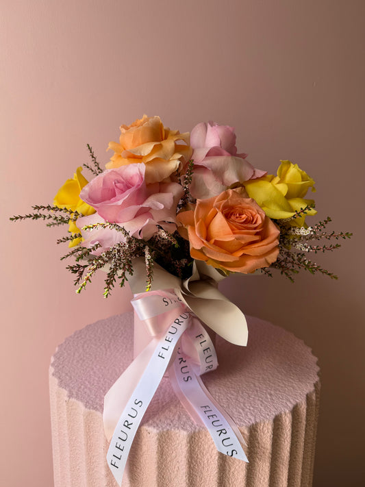 The Mixed Rose Hat Box