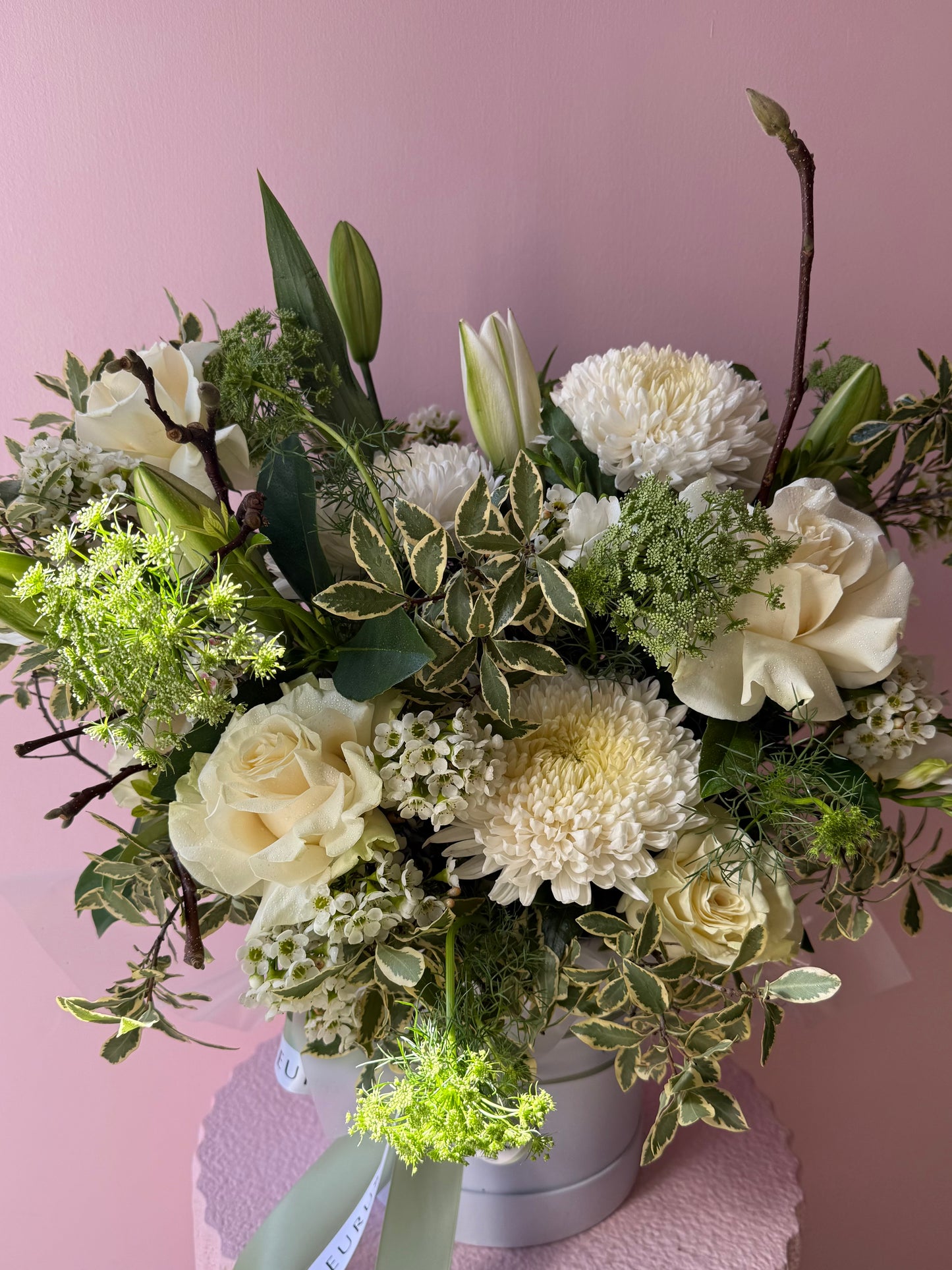 Sympathy Box Arrangement