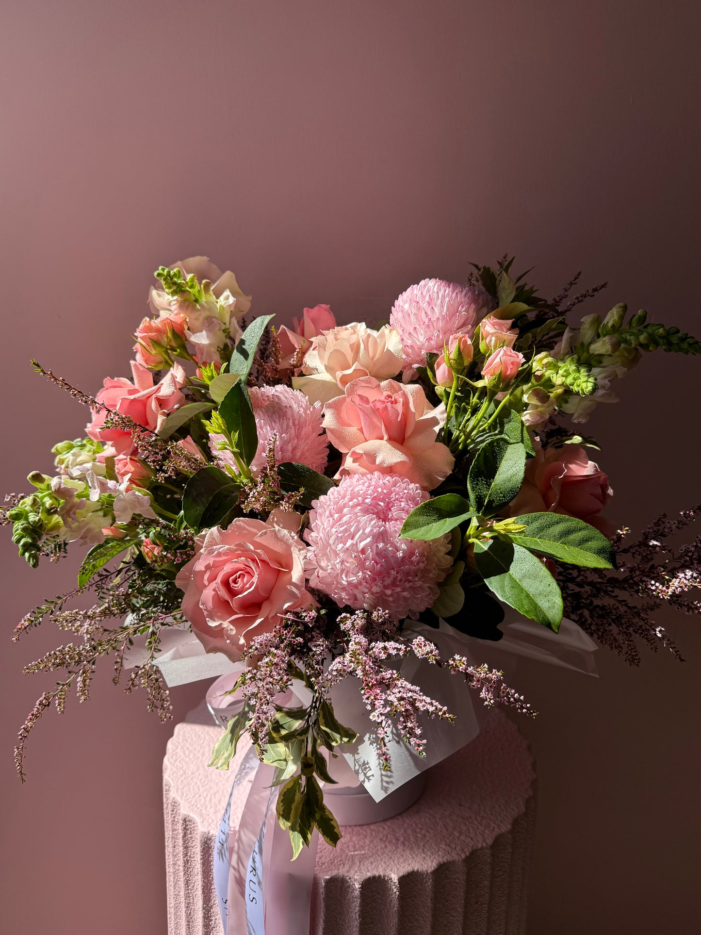 Baby Girl Boxed Arrangement