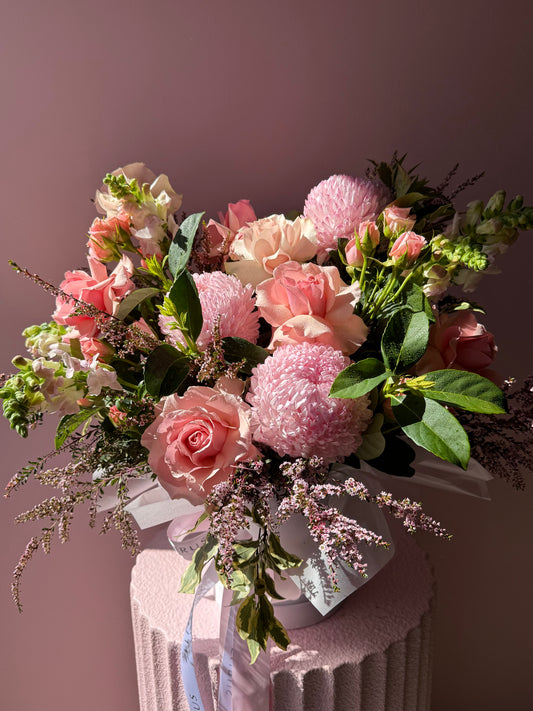 Baby Girl Boxed Arrangement