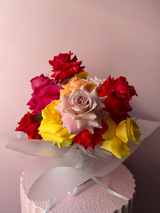 The Mixed Rose Box Arrangement